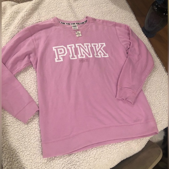 PINK Victoria's Secret Sweaters - Victorias Secret PINK Pink Sweatshirt
